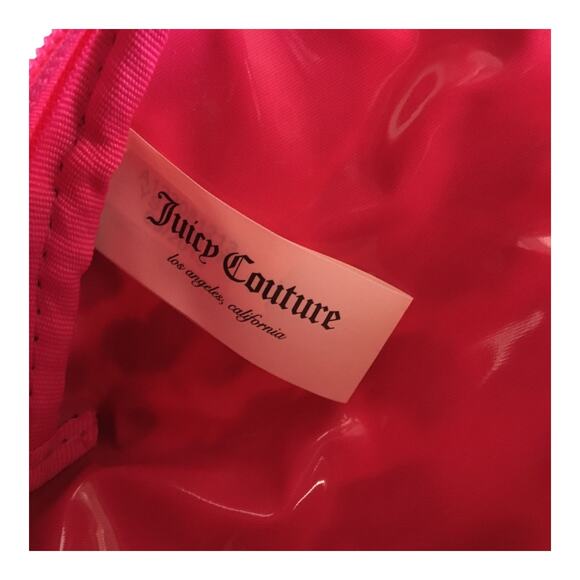 Juicy Couture Cosmetic Makeup Bag Leopard Print Black Brown Size Small NWT - Picture 10 of 14